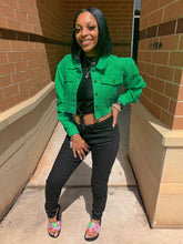 Chaquetas vaqueras rotas con botones y manga larga